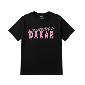 DAKAR ROSE TEE BLACK