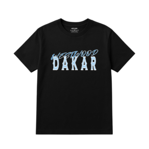 DAKAR BLUE TEE BLACK