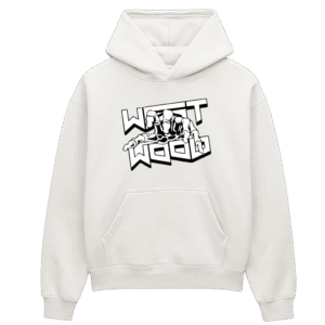 BACK2BIZ HOODIE WHITE