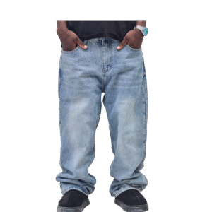 BACK2BIZ DENIM BAGGY JEAN
(BLUE)