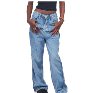 BAGGY JEAN DECHIRE
WOMEN (BLUE)